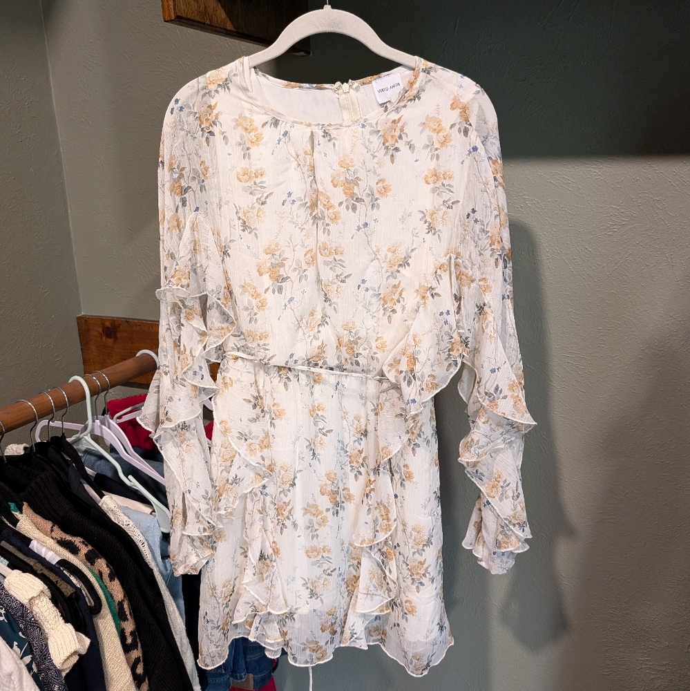 Flowy Floral Dress